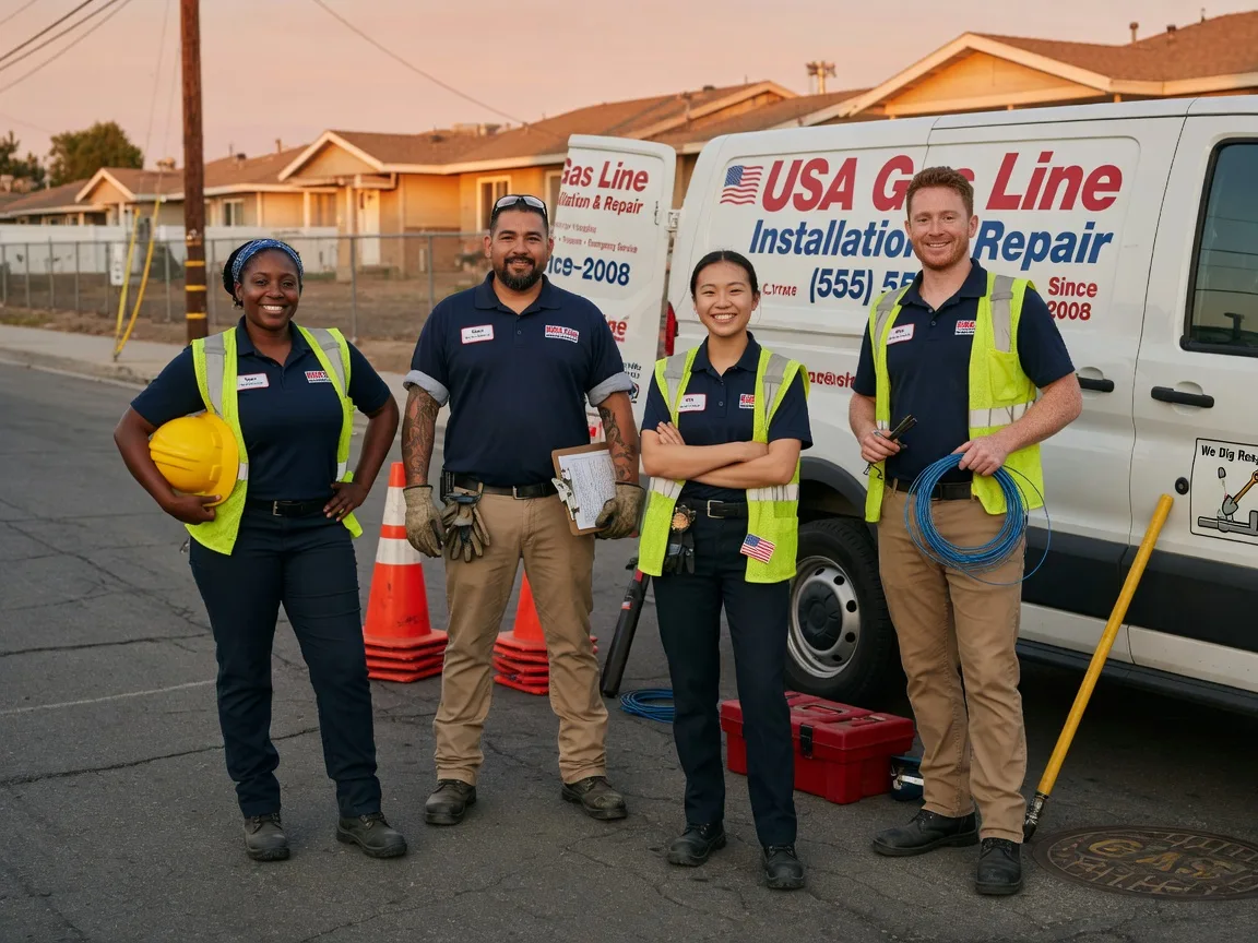 Gas Line Installation company in Montrose, CA